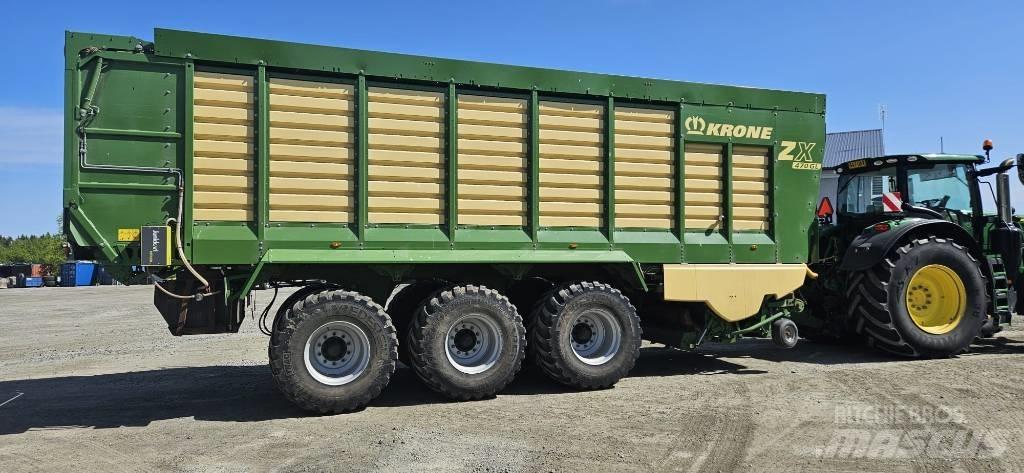 Krone ZX 470 GL Ρυμούλκα με διάταξη αυτοφόρτωσης