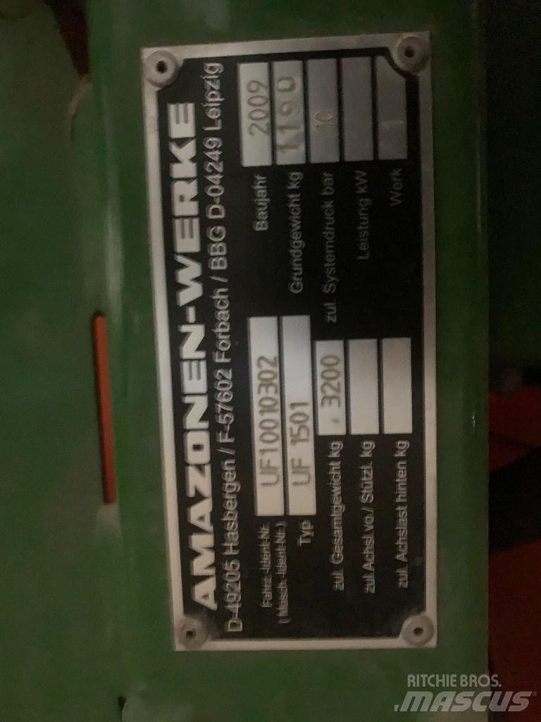 Amazone UF 1501 Αναρτώμενα ψεκαστικά