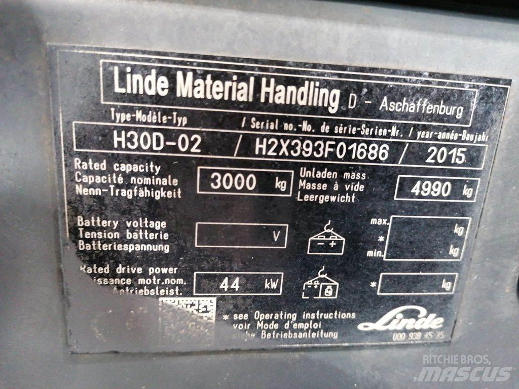 Linde H30D-02 Πετρελαιοκίνητα Κλαρκ