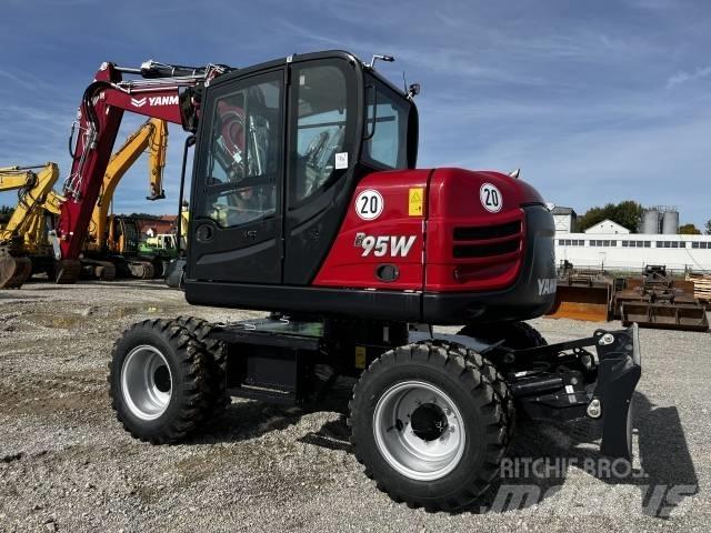Yanmar B 95W Εκσκαφείς με τροχούς - λάστιχα