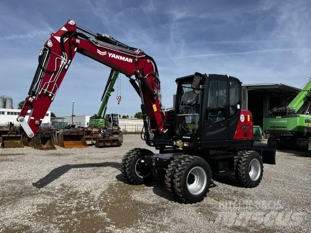 Yanmar B 95W Εκσκαφείς με τροχούς - λάστιχα