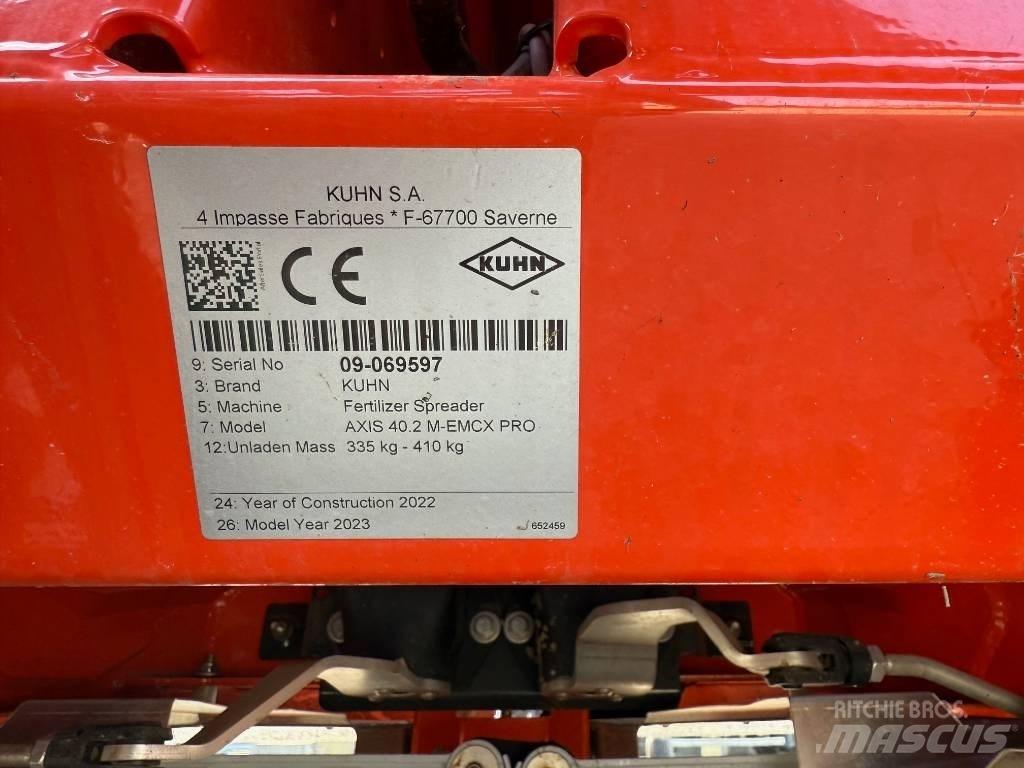 Kuhn AXIS 40.2 Ψεκαστήρες λιπασμάτων