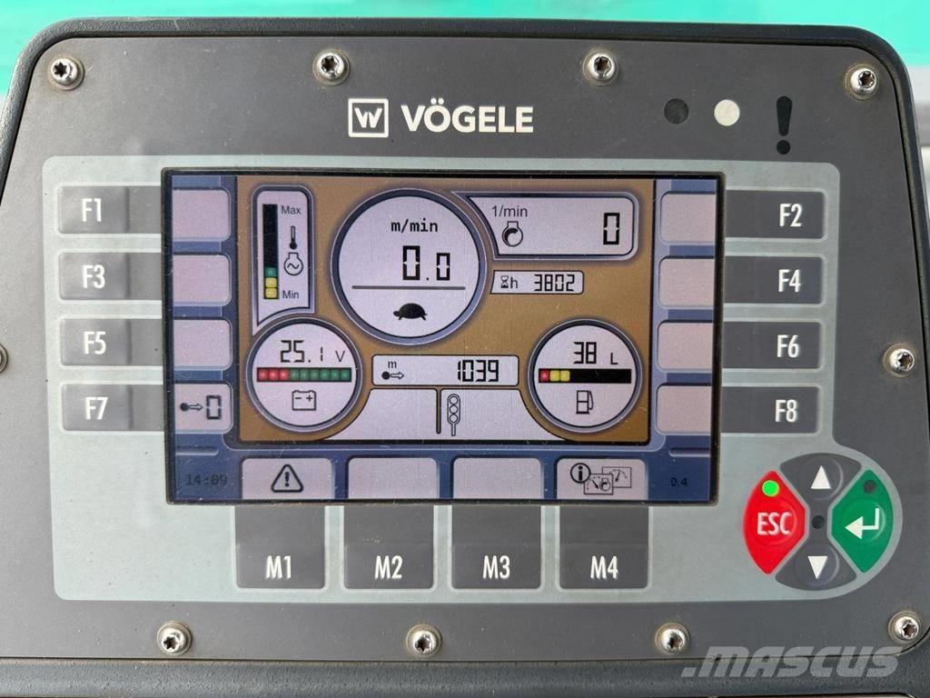 Vögele Super 1300-3i Επίστρωση ασφάλτου