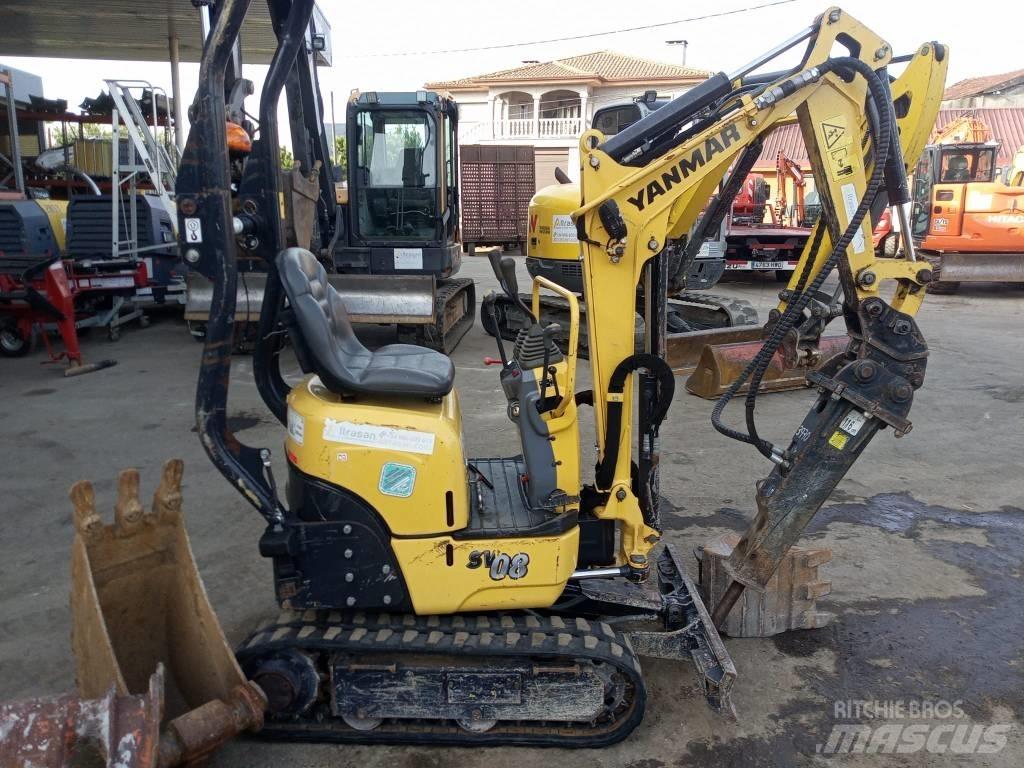 Yanmar SV08-1C Εκσκαφάκι (διαβολάκι) < 7t