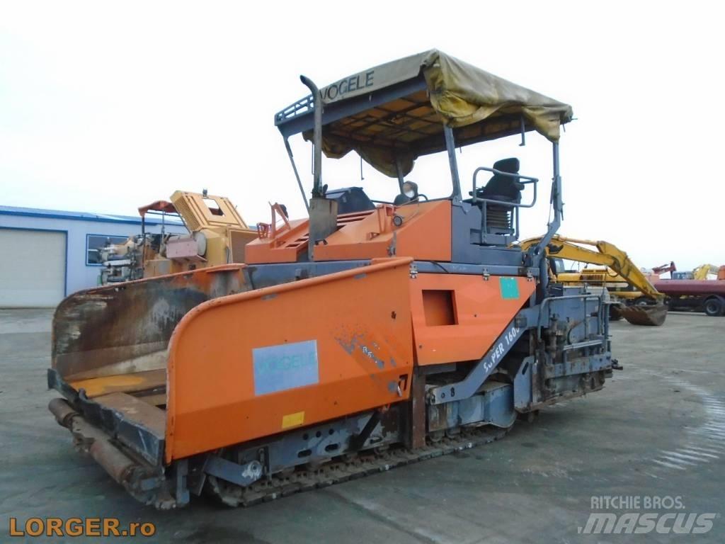 Vögele Super 1600 Επίστρωση ασφάλτου