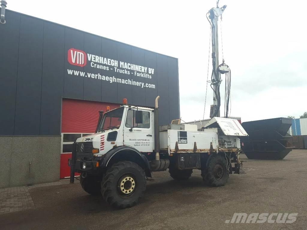 Unimog u 2150l38 Εξοπλισμός επιφανειακών γεωτρήσεων