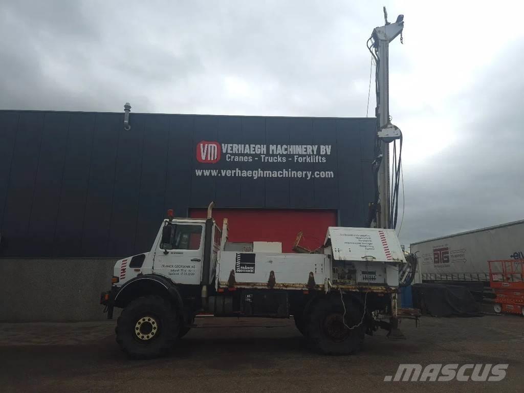 Unimog u 2150l38 Εξοπλισμός επιφανειακών γεωτρήσεων