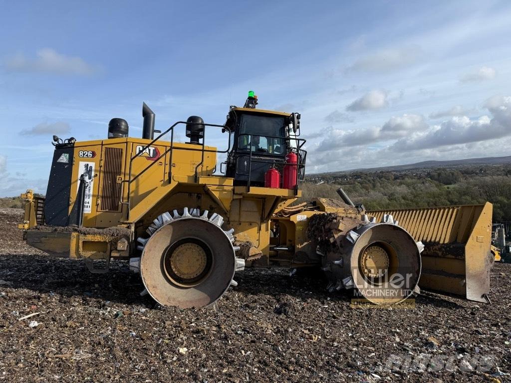 CAT 826 Κύλινδροι συμπίεσης αποβλήτων