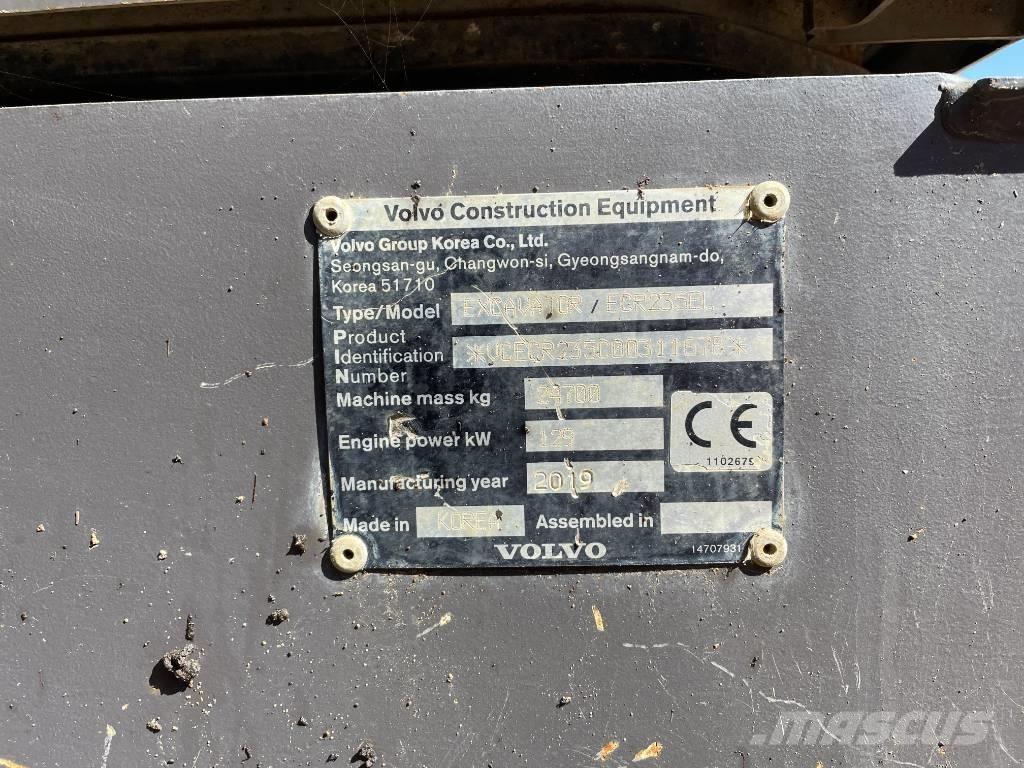 Volvo ECR 235 Εκσκαφείς με ερπύστριες
