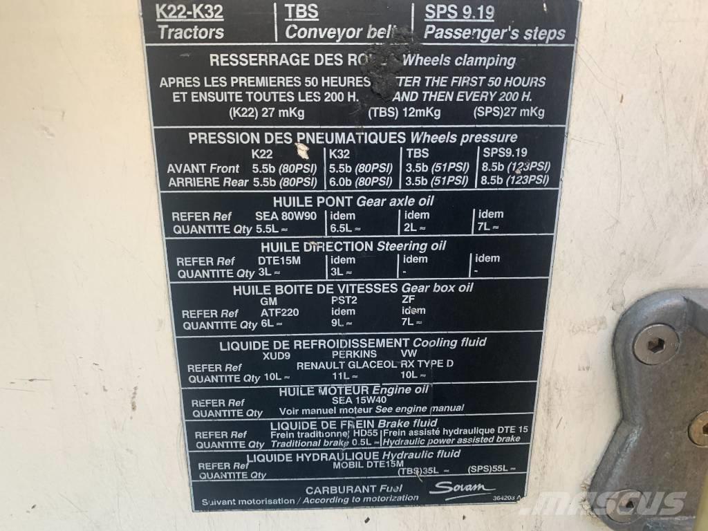 Sovam K22 V-3080 Εξοπλισμός αεροδρομίου