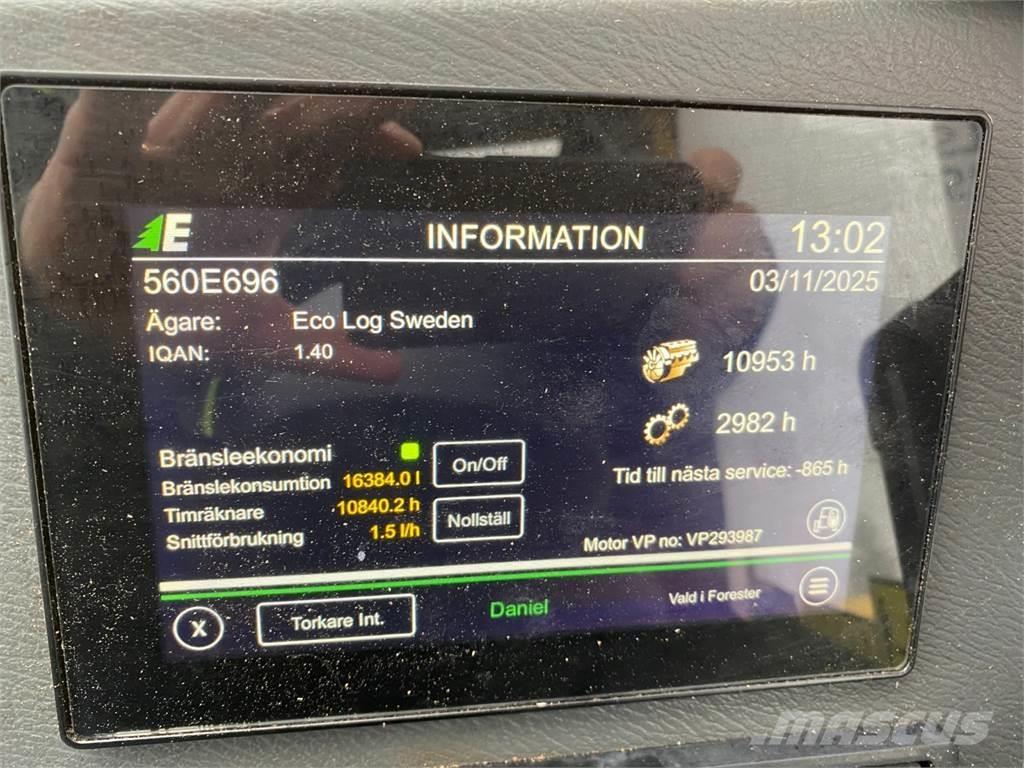 Eco Log 560 Θεριζοαλωνιστικές μηχανές