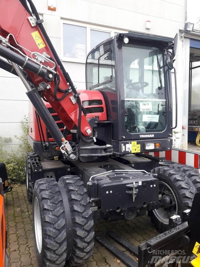 Yanmar B75W Εκσκαφείς με τροχούς - λάστιχα