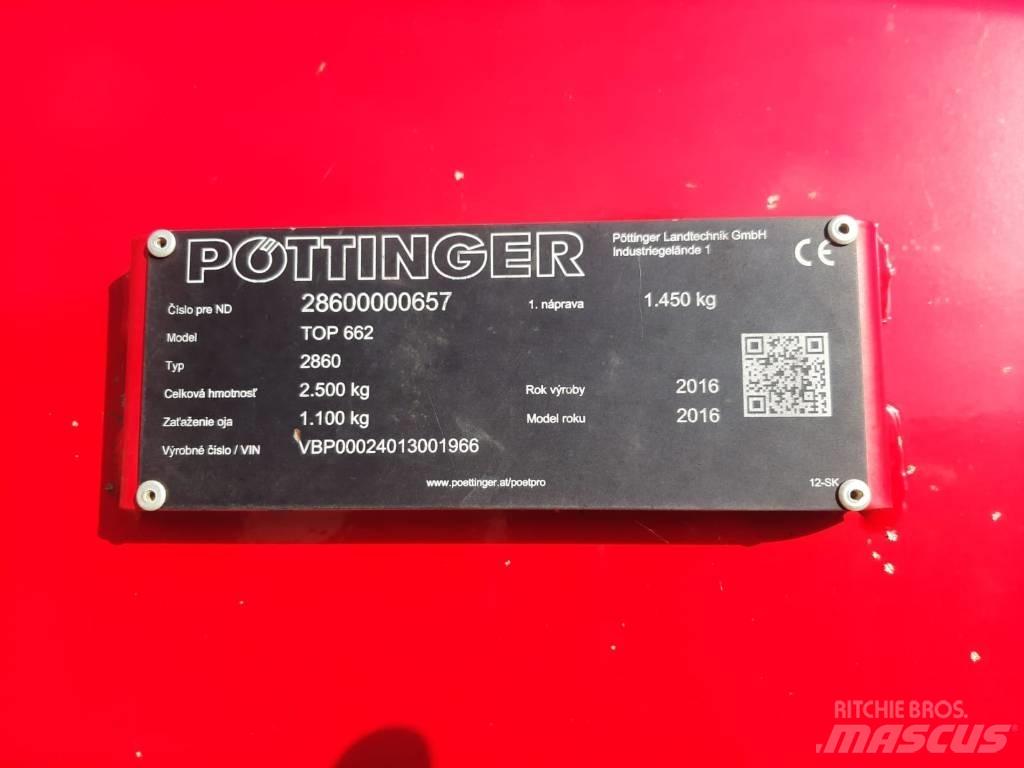 Pöttinger Top 662 Αναμοχλευτήρες