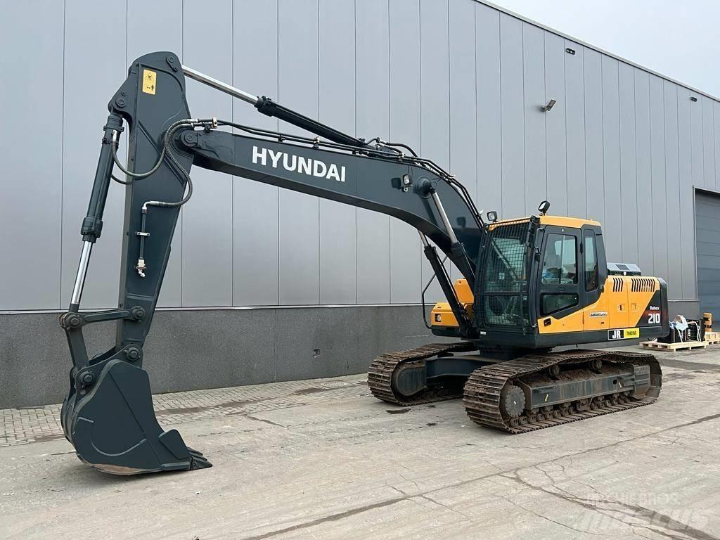 Hyundai R 210 Εκσκαφείς με ερπύστριες