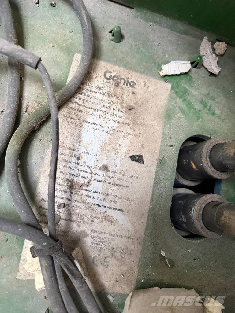 Genie GS 1932 Ανυψωτήρες ψαλιδωτής άρθρωσης