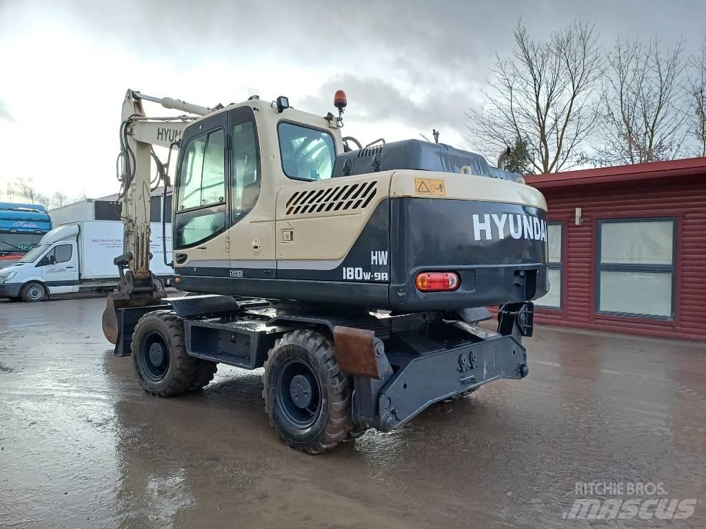 Hyundai HW 180 - 9A Εκσκαφείς με τροχούς - λάστιχα