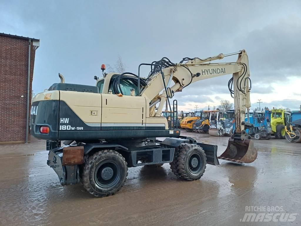 Hyundai HW 180 - 9A Εκσκαφείς με τροχούς - λάστιχα