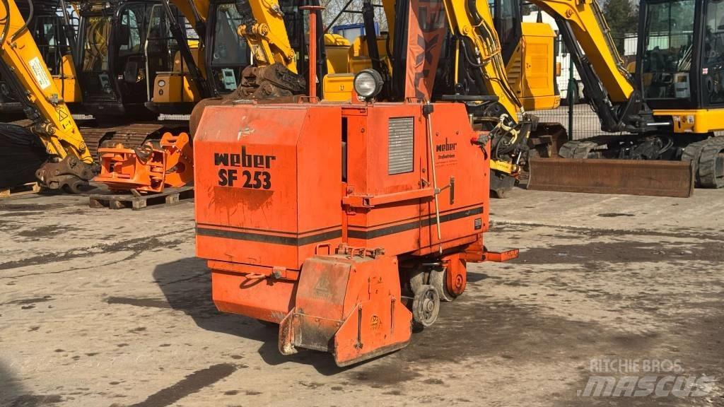 Weber SF253 Μηχανές διαχωρισμού ασφάλτου