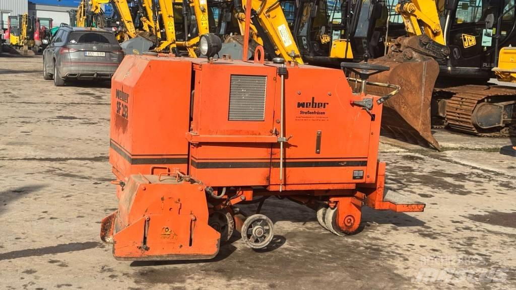 Weber SF253 Μηχανές διαχωρισμού ασφάλτου