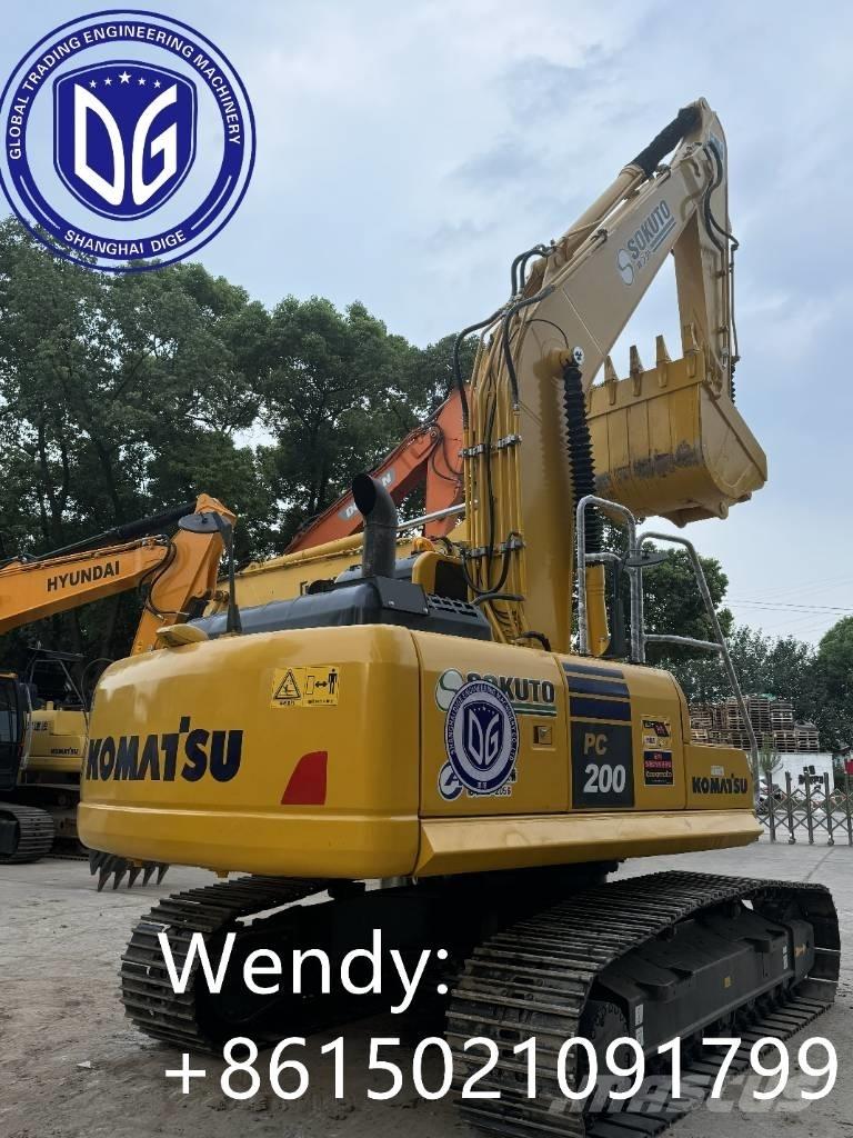 Komatsu PC 200-8 Εκσκαφείς με ερπύστριες