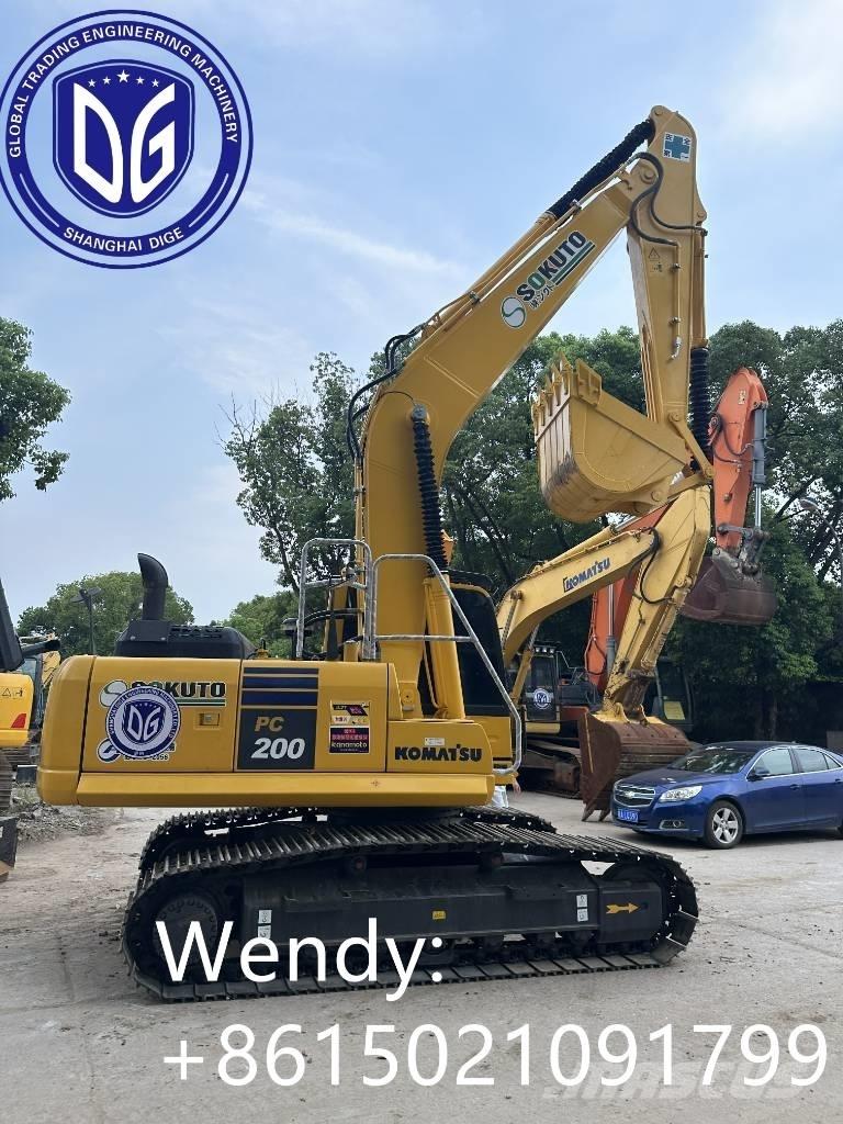 Komatsu PC 200-8 Εκσκαφείς με ερπύστριες