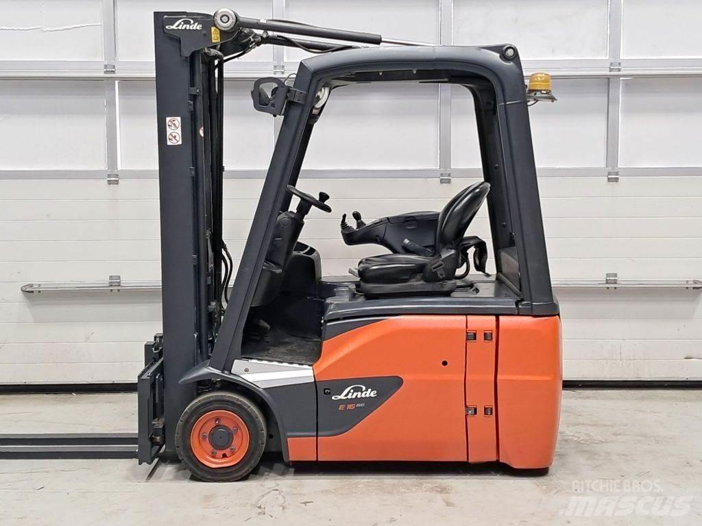 Linde E16-02 Ηλεκτρικά περονοφόρα ανυψωτικά κλαρκ