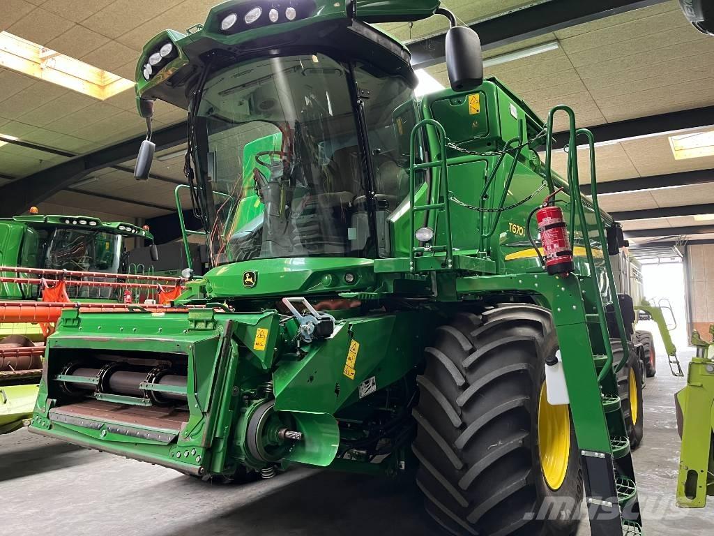 John Deere T670 Θεριζοαλωνιστικές μηχανές