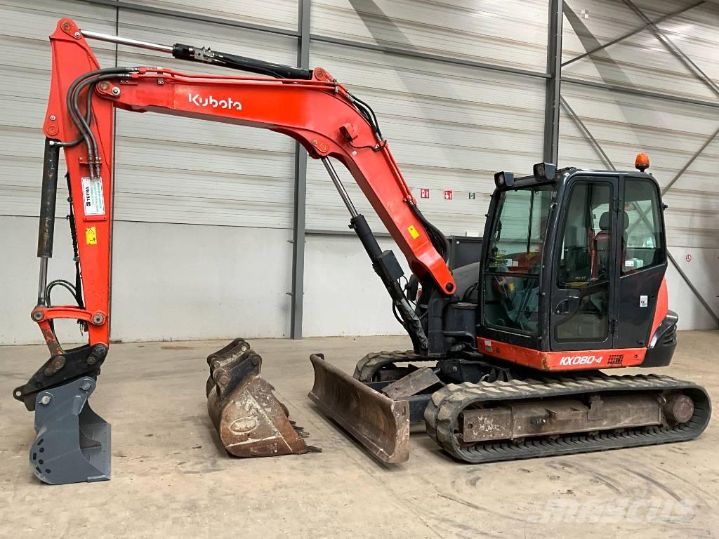 Kubota KX 080-4 Μίνι εκσκαφείς 7t - 12t