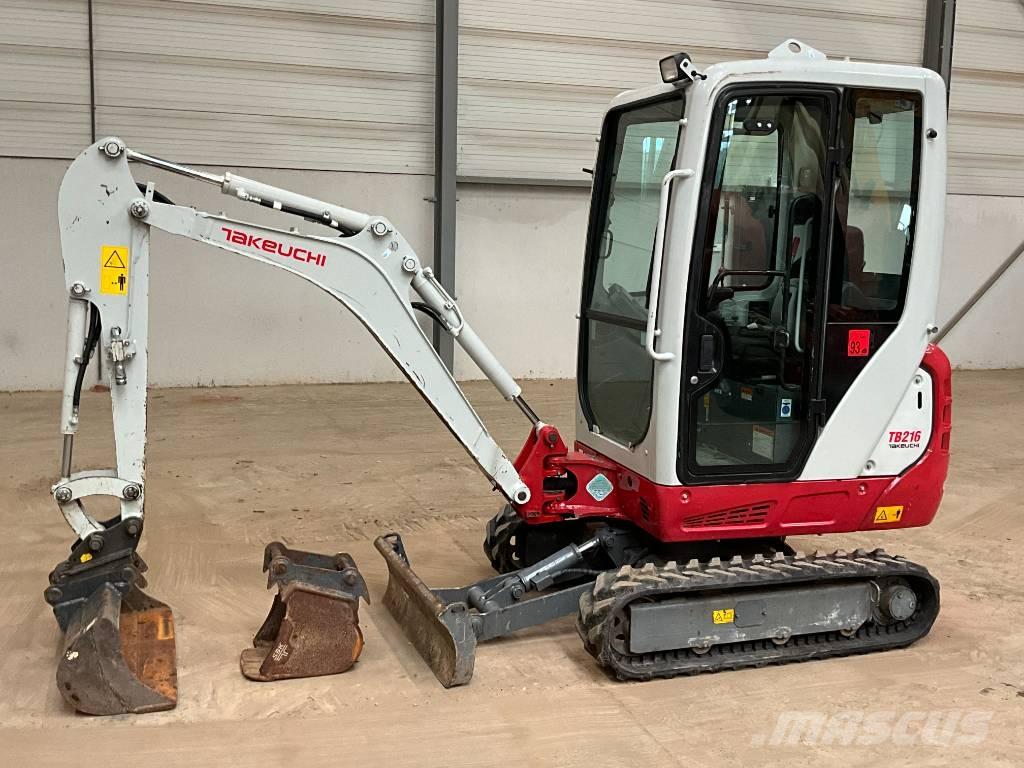 Takeuchi TB 216 Εκσκαφάκι (διαβολάκι) < 7t
