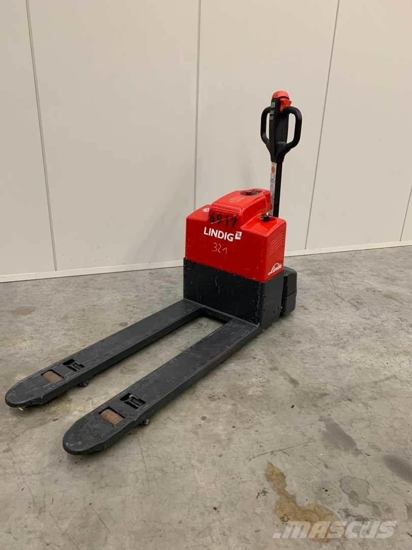 Linde MT15 Παλετοφόρα πεζού χειριστή με ιστό