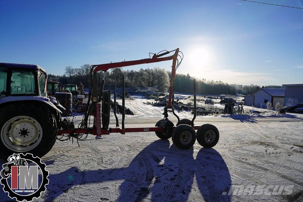 Patu 65/75 - Skogsvagn Ρυμούλκες δασοπονίας