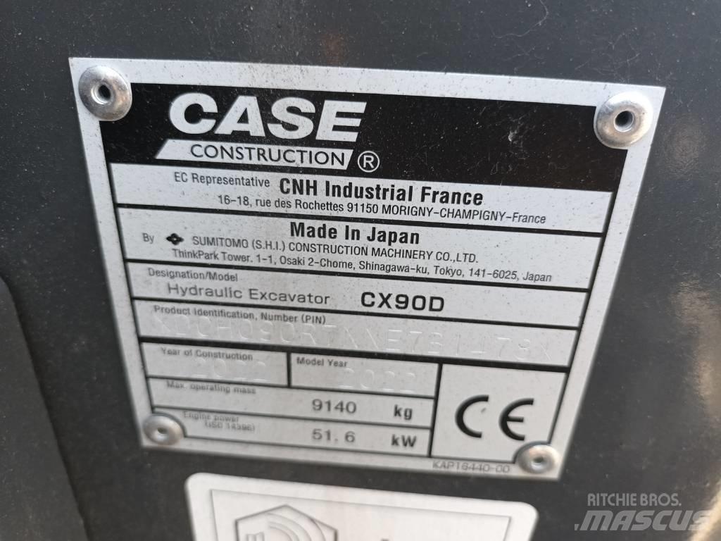 CASE CX 90 D Μίνι εκσκαφείς 7t - 12t