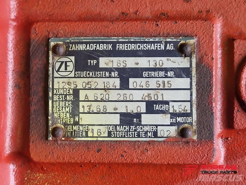 ZF ΣΑΣΜΑΝ 16S 130 Μετάδοση