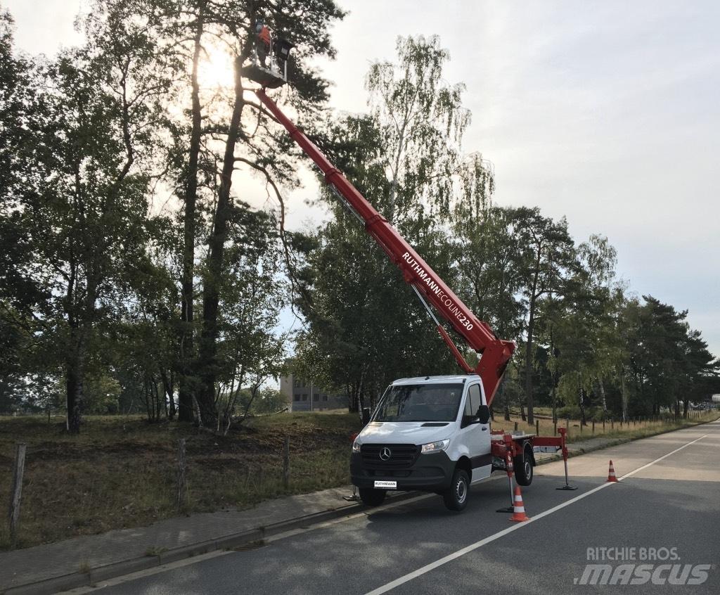 Ruthmann Ecoline 230 Εναέριες πλατφόρμες τοποθετημένες σε φορτηγό