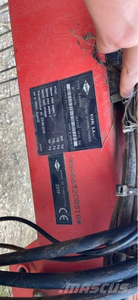 Kuhn GA 6632 Αναμοχλευτήρες