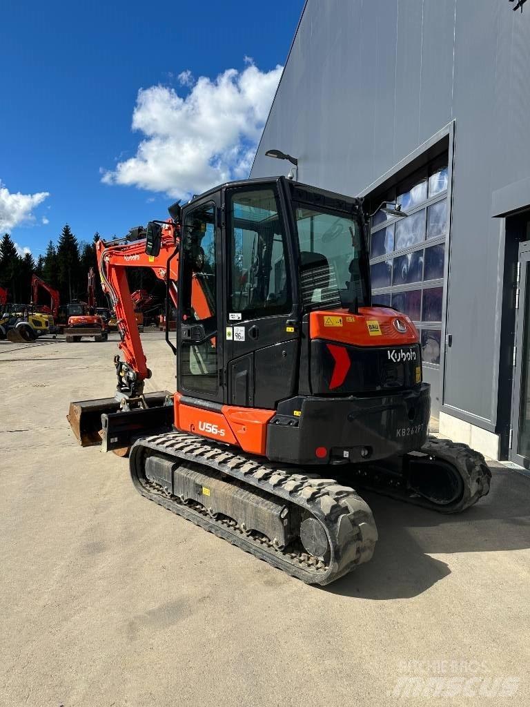 Kubota U 56-5 Εκσκαφάκι (διαβολάκι) < 7t