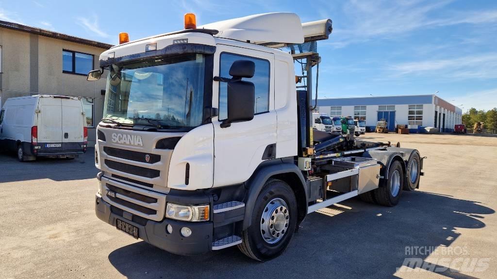 Scania P410 6X2 Φορτηγά ανατροπή με γάντζο