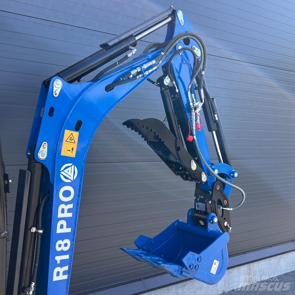 Rippa R18 Pro Εκσκαφάκι (διαβολάκι) < 7t
