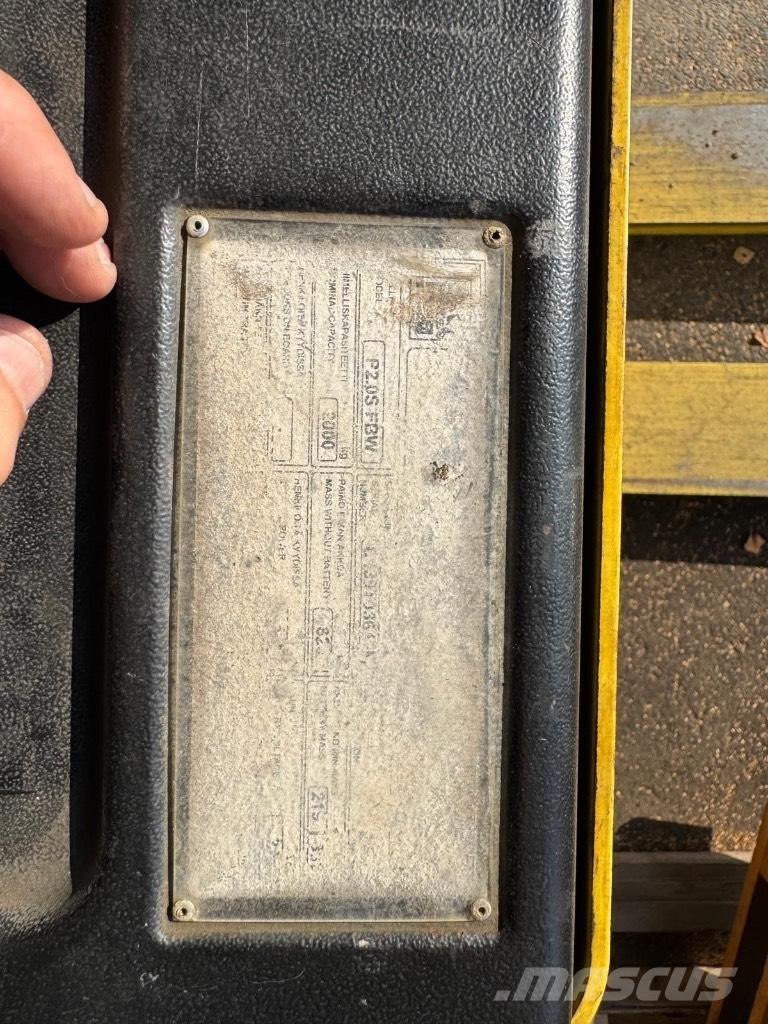 Hyster P 2.0 SFBW Χειροκίνητο περονοφόρο ανυψωτικό