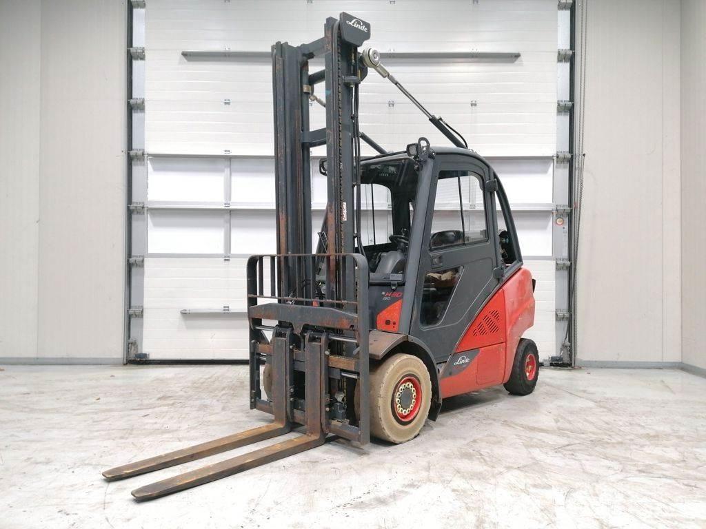 Linde H30TCNG-02 Περονοφόρα ανυψωτικά κλαρκ με φυσικό αέριο LPG