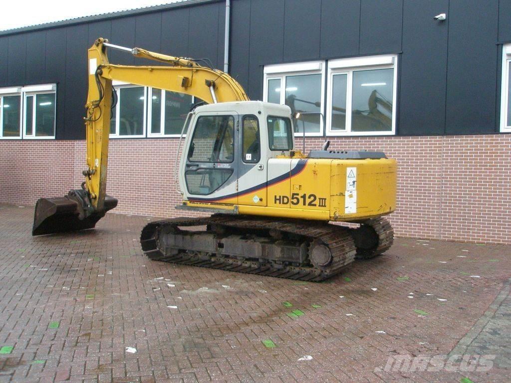 Kato HD512-3 Εκσκαφείς με ερπύστριες