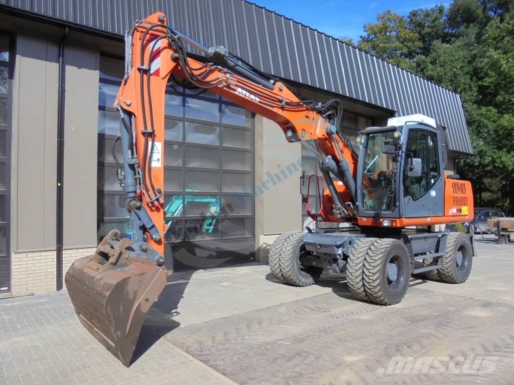 Atlas 160W Εκσκαφείς με τροχούς - λάστιχα