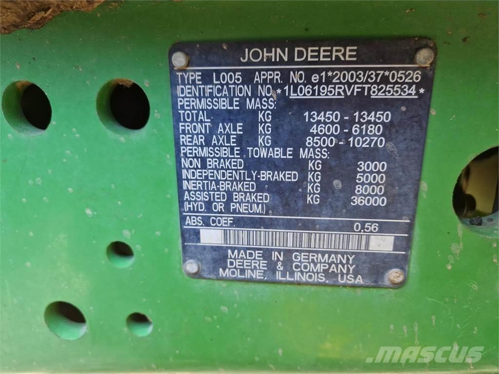 John Deere 6195R Τρακτέρ