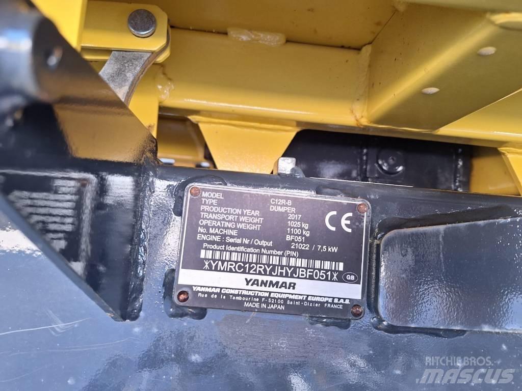 Yanmar C 12 R-B Ερπυστριοφόρα Dumpers - Ντάμπερ