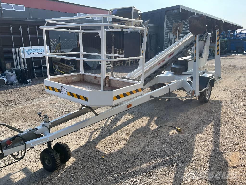 Dino Skylift 150 ZX Εναέριες πλατφόρμες τοποθετημένες σε ρυμούλκα
