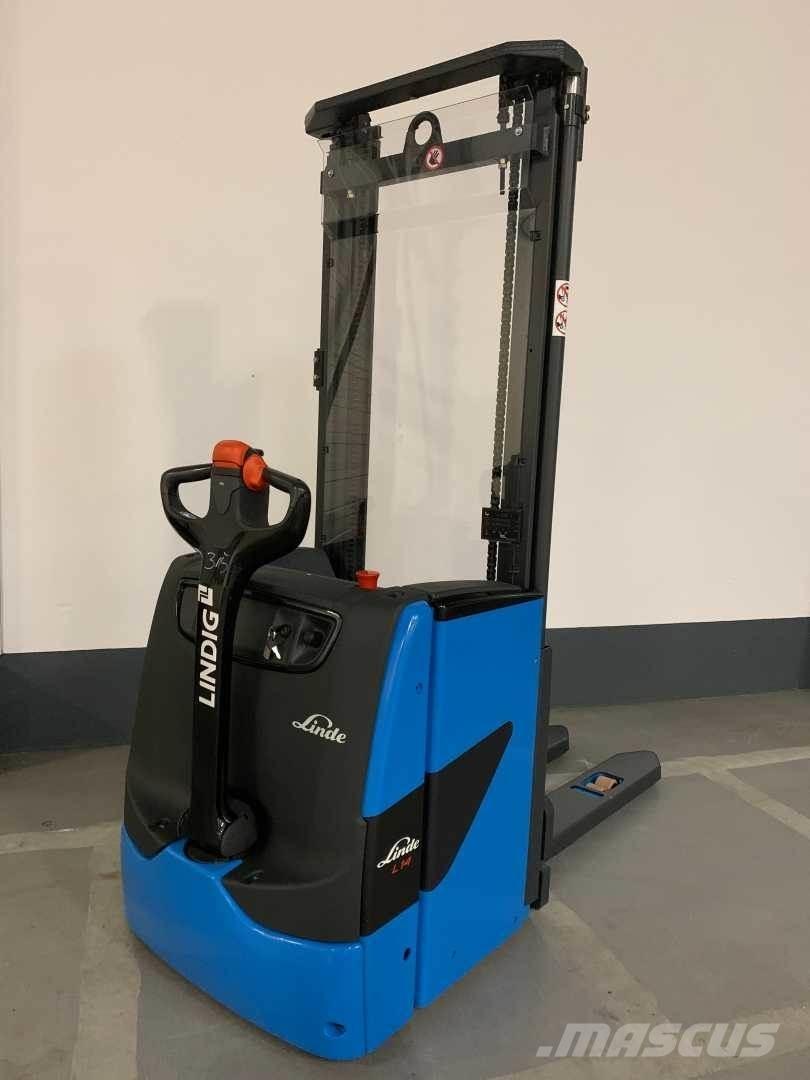 Linde L14 Παλετοφόρα πεζού χειριστή με ιστό