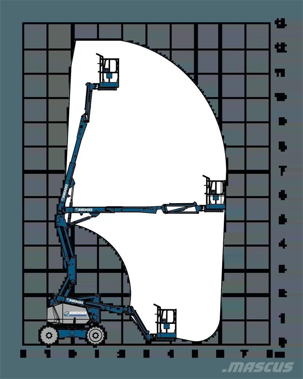 JLG H340AJ Ανυψωτήρες με αρθρωτό βραχίονα