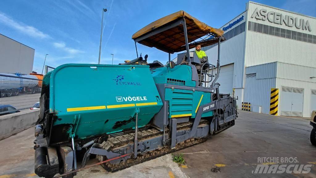 Vögele SUPER 1900 Επίστρωση ασφάλτου