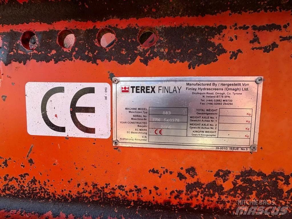 Terex 883 Κινητές μηχανές κοσκινίσματος