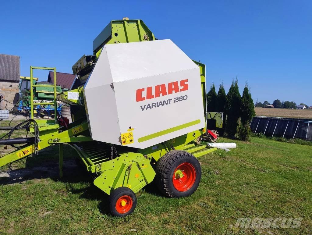 CLAAS Variant 280 Πρέσες κυλινδρικών δεμάτων